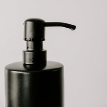 Load image into Gallery viewer, Black Stoneware Hand Soap Dispenser [Online Only]
