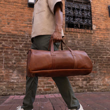 Load image into Gallery viewer, The Vintage Overnighter Gym or Duffel Bag | Holtz Leather Co.
