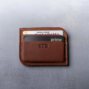 The Clark Fine Leather Front Pocket Wallet | Holtz Leather Co.