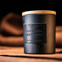 Load image into Gallery viewer, Southern Gentleman Leather Patch Candle | Holtz Leather Co.
