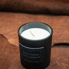 Load image into Gallery viewer, Southern Gentleman Leather Patch Candle | Holtz Leather Co.
