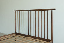 Load image into Gallery viewer, Mid Century Bed - American Solid Black Walnut [Online Only]
