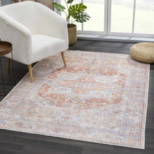 Load image into Gallery viewer, Rust Maayon Washable Rug [Online Only[
