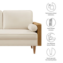 Load image into Gallery viewer, Kellan Performance Velvet Loveseat [Online Only]
