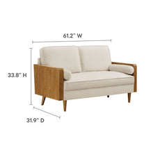 Load image into Gallery viewer, Kellan Performance Velvet Loveseat [Online Only]
