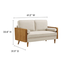 Load image into Gallery viewer, Kellan Performance Velvet Loveseat [Online Only]
