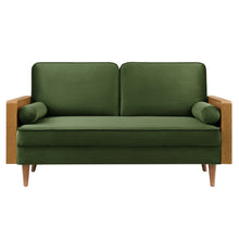 Load image into Gallery viewer, Kellan Performance Velvet Loveseat [Online Only]
