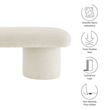 Load image into Gallery viewer, Orla Chenille Upholstered Bench (2 Colors) [Online Only]
