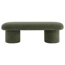 Load image into Gallery viewer, Orla Chenille Upholstered Bench (2 Colors) [Online Only]
