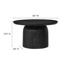 Load image into Gallery viewer, Holloway 30" Round Mango Wood Coffee Table [Online Only]
