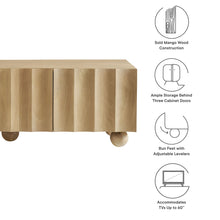 Load image into Gallery viewer, Sorren Scalloped 54" Wood TV Stand [Online Only]
