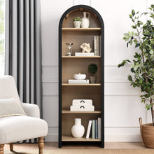 Load image into Gallery viewer, Evie Arched Narrow Bookcase Display Cabinet [Online Only]
