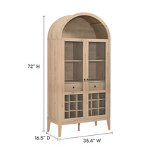Load image into Gallery viewer, Nolan Arched Bar Cabinet [Online Only]
