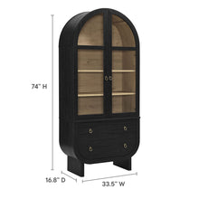Load image into Gallery viewer, Nyx Arched Display Cabinet [Online Only]
