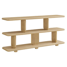 Load image into Gallery viewer, Lyle Sculptural 2-Tier Bookshelf (2 Colors) [Online Only]

