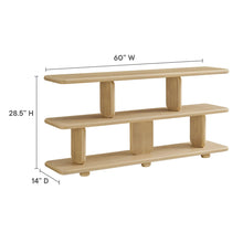 Load image into Gallery viewer, Lyle Sculptural 2-Tier Bookshelf (2 Colors) [Online Only]

