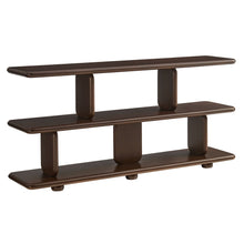 Load image into Gallery viewer, Lyle Sculptural 2-Tier Bookshelf (2 Colors) [Online Only]
