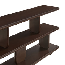 Load image into Gallery viewer, Lyle Sculptural 2-Tier Bookshelf (2 Colors) [Online Only]
