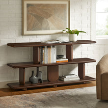 Load image into Gallery viewer, Lyle Sculptural 2-Tier Bookshelf (2 Colors) [Online Only]
