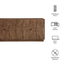 Load image into Gallery viewer, Veda 72" Mango Wood Sideboard Cabinet [Online Only]
