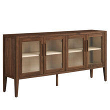 Load image into Gallery viewer, Nell 72" Glass Door Sideboard Cabinet [Online Only]
