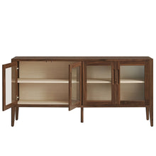 Load image into Gallery viewer, Nell 72" Glass Door Sideboard Cabinet [Online Only]

