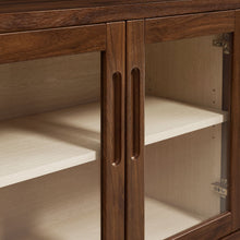 Load image into Gallery viewer, Nell 72" Glass Door Sideboard Cabinet [Online Only]

