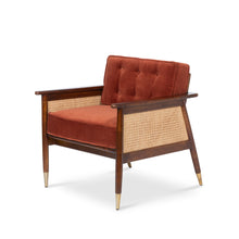 Load image into Gallery viewer, Draper Velvet Upholstered Chair
