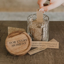 Load image into Gallery viewer, Encouragement for Every Moment Glass Jar [Online Only]

