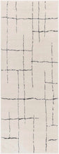 Load image into Gallery viewer, Koume Beige Maze Area Rug [Online Only]
