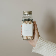 Load image into Gallery viewer, Black Tip Safety Matches - 60 Count, 3.75" [Online Only]
