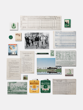 Load image into Gallery viewer, Vintage Golf Matchbook Collage Poster w/Frame Options [Online Only]
