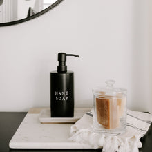 Load image into Gallery viewer, Black Stoneware Hand Soap Dispenser [Online Only]
