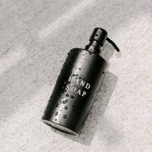 Load image into Gallery viewer, Black Stoneware Hand Soap Dispenser [Online Only]
