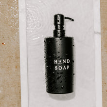Load image into Gallery viewer, Black Stoneware Hand Soap Dispenser [Online Only]
