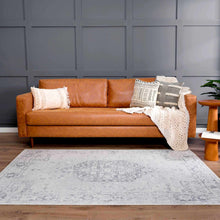 Load image into Gallery viewer, Akram Antrasit Flat Pile Washable Rug [Online Only]
