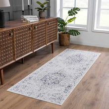 Load image into Gallery viewer, Akram Antrasit Flat Pile Washable Rug [Online Only]
