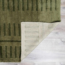 Load image into Gallery viewer, Washable Wool Rug - Green [Online Only]
