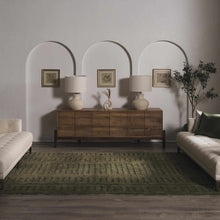 Load image into Gallery viewer, Washable Wool Rug - Green [Online Only]
