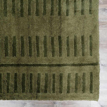 Load image into Gallery viewer, Washable Wool Rug - Green [Online Only]
