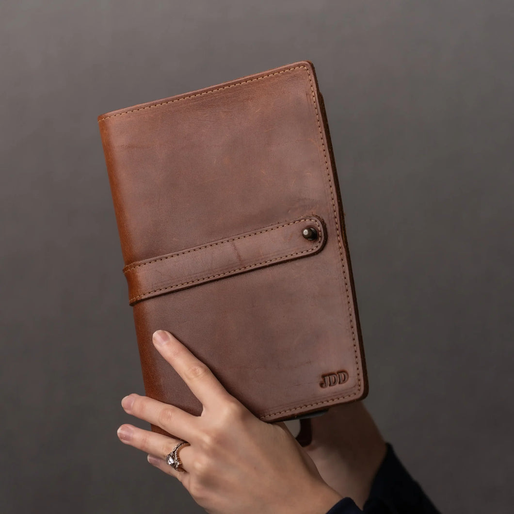 The Inventor Fine Leather A5 Moleskine Journal Diary | Holtz Leather Co.