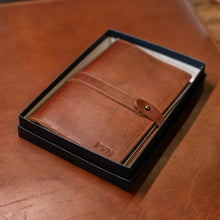 Load image into Gallery viewer, The Inventor Fine Leather A5 Moleskine Journal Diary | Holtz Leather Co.
