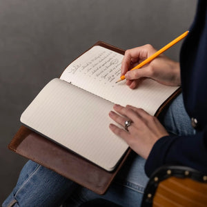 The Inventor Fine Leather A5 Moleskine Journal Diary | Holtz Leather Co.