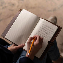 Load image into Gallery viewer, The Inventor Fine Leather A5 Moleskine Journal Diary | Holtz Leather Co.
