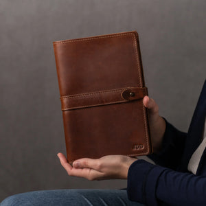 The Inventor Fine Leather A5 Moleskine Journal Diary | Holtz Leather Co.