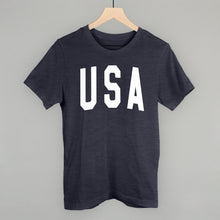 Load image into Gallery viewer, USA Collegiate (Solid White) Shirt [Online Only]
