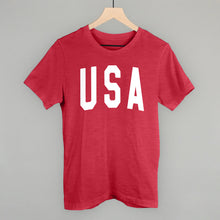 Load image into Gallery viewer, USA Collegiate (Solid White) Shirt [Online Only]
