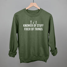 Load image into Gallery viewer, Knower Of Stuff, Fixer Of Things Shirt [Online Only]
