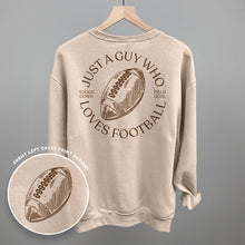Load image into Gallery viewer, Just A Guy Who Loves Football Shirt (Back Print) [Online Only]
