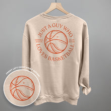 Load image into Gallery viewer, Just A Guy Who Loves Basketball Shirt (Back Print) [Online Only]
